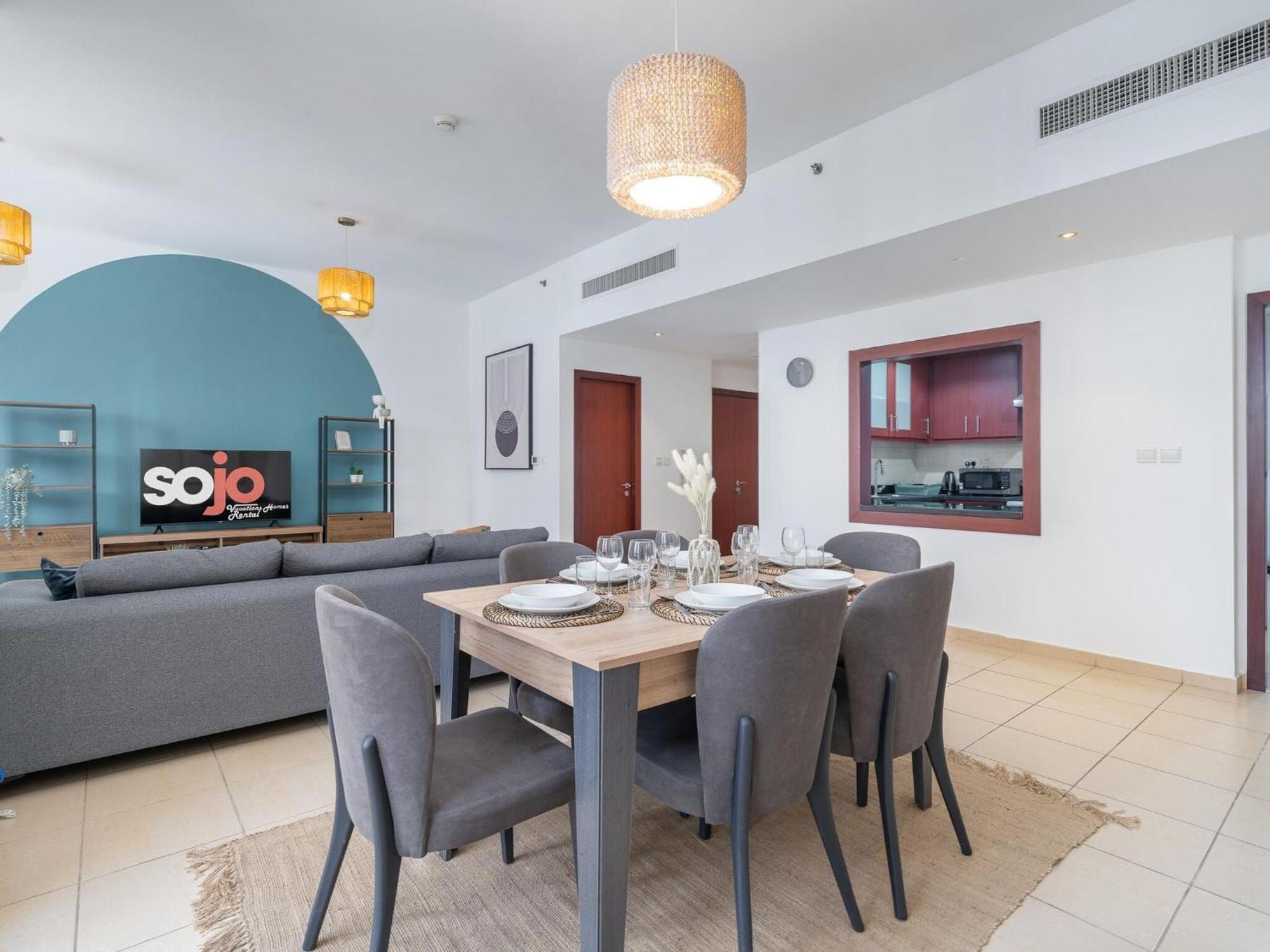 Jbr Beach Bliss One Three Bedroom Luxury Apartments By Sojo Stay Dubái Exterior foto